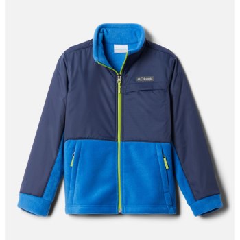 Columbia Jakne Za Dječake - Steens Mountain Overlay Fleece Svijetlo Indigo Tamnoplave | NZQK-16703